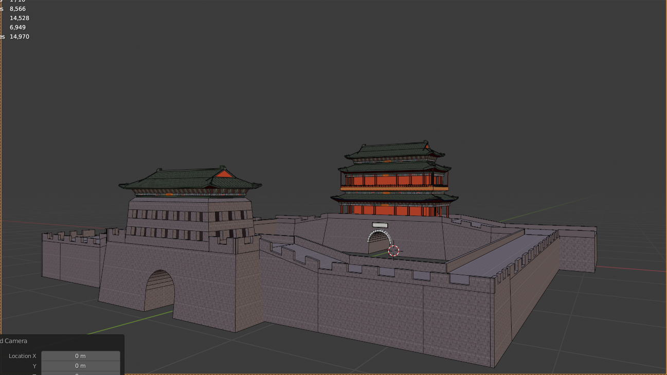 Gate Of Beijing - Yongding Gate (South Gate Of Beijing City)  preview image 1